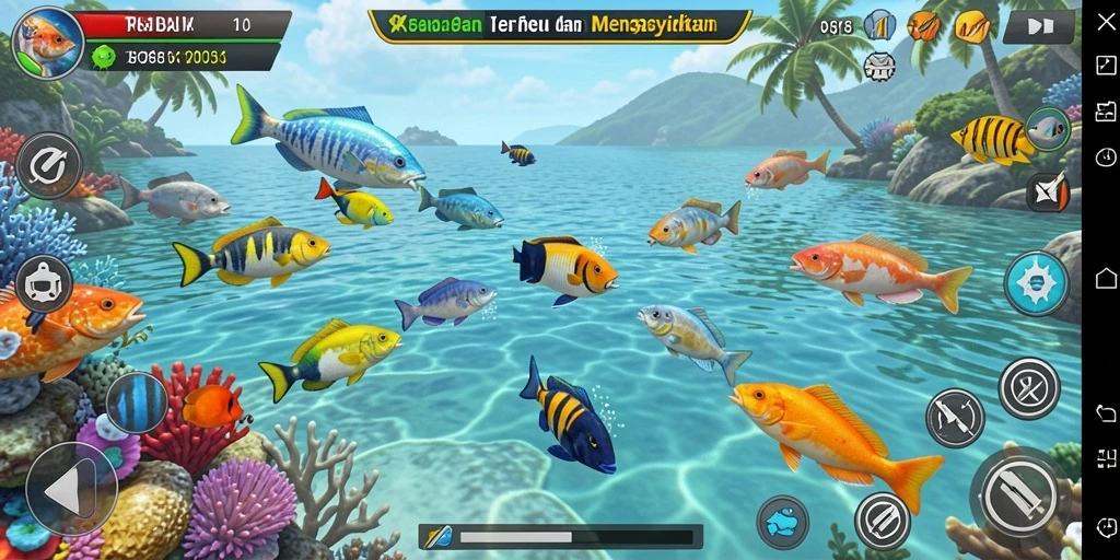 Gameplay Tembak Ikan yang seru dan menantang di 8ZK.