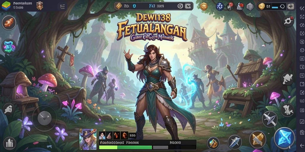 Gameplay DEWI138 yang menarik dan mendebarkan dalam petualangan RPG.