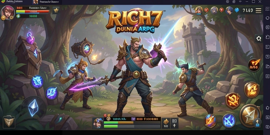 Trailer gameplay RICH7 menampilkan aksi pertarungan yang mendebarkan.
